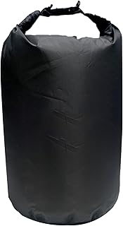 Sac étanche, 10L/20L/40L/70L/90L Sac étanche, Sac de séchage ultra-léger, Sacs de sports nautiques étanches pour kayak, plage, natation, camping, randonnée, Noir , 40L