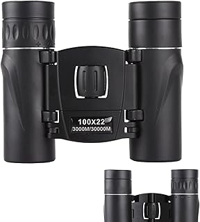Jumelles pour observation des oiseaux - Jumelles compactes avec sac de transport inclus, accessoire portable pour observation en chasse concerts camping sports et activités de plein air